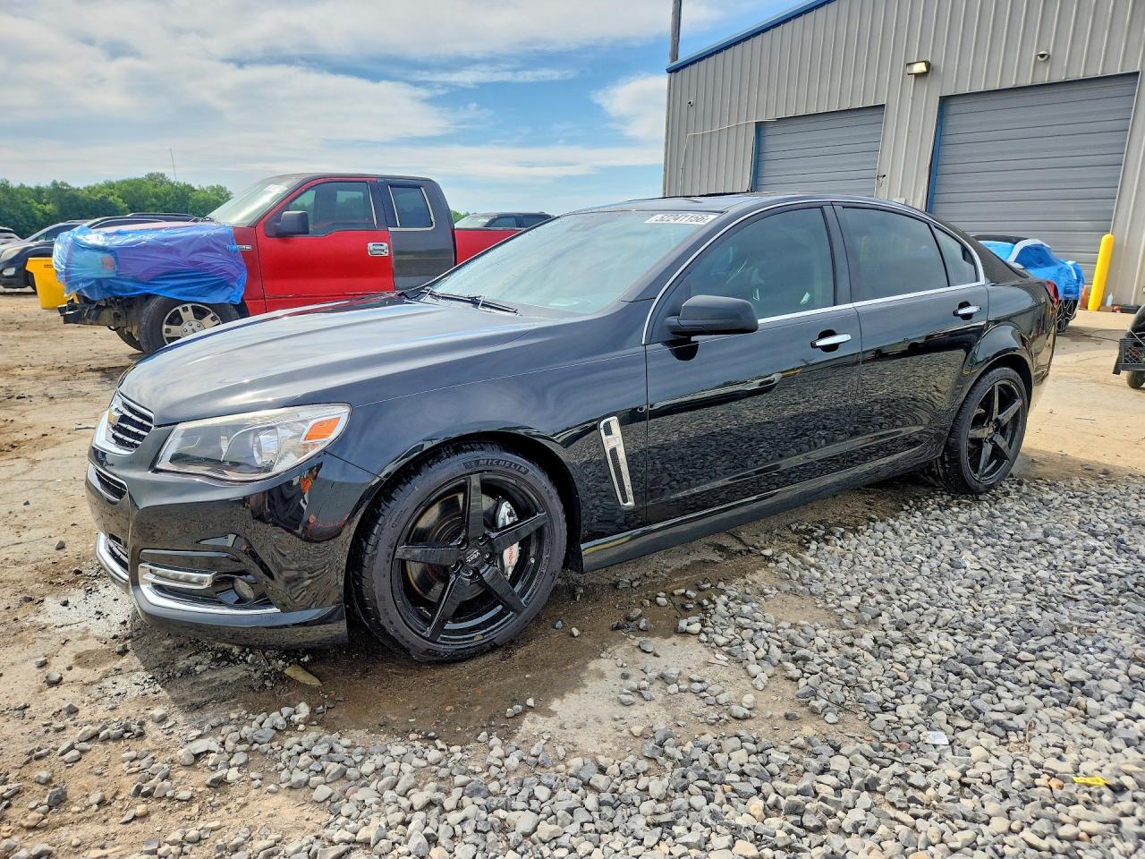 2014 Chevrolet Ss Black vin: 6G3F15RW1EL933166