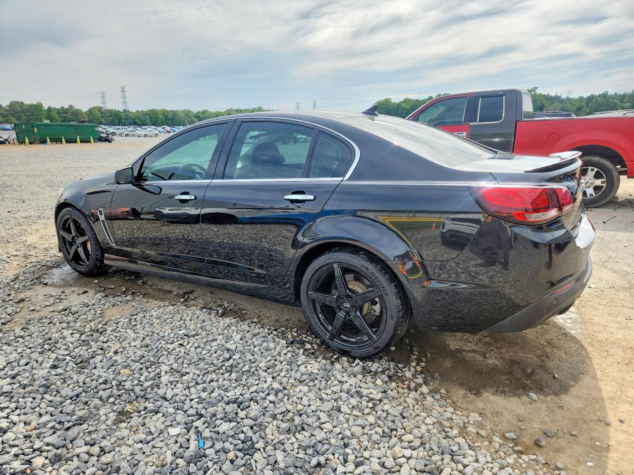2014 Chevrolet Ss Black vin: 6G3F15RW1EL933166