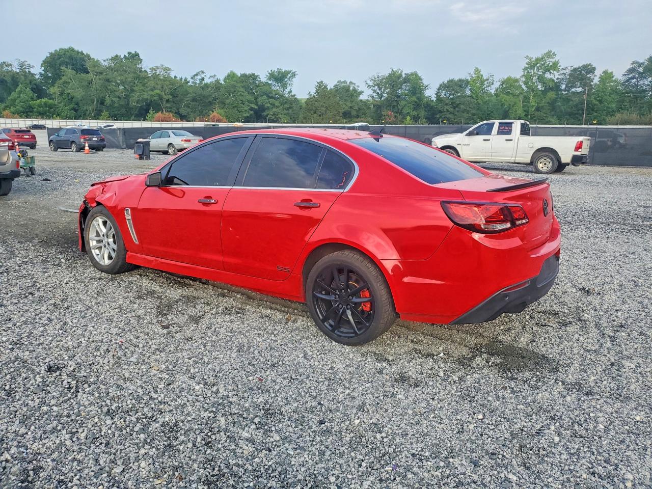 2014 Chevrolet Ss Красный vin: 6G3F15RW2EL940143