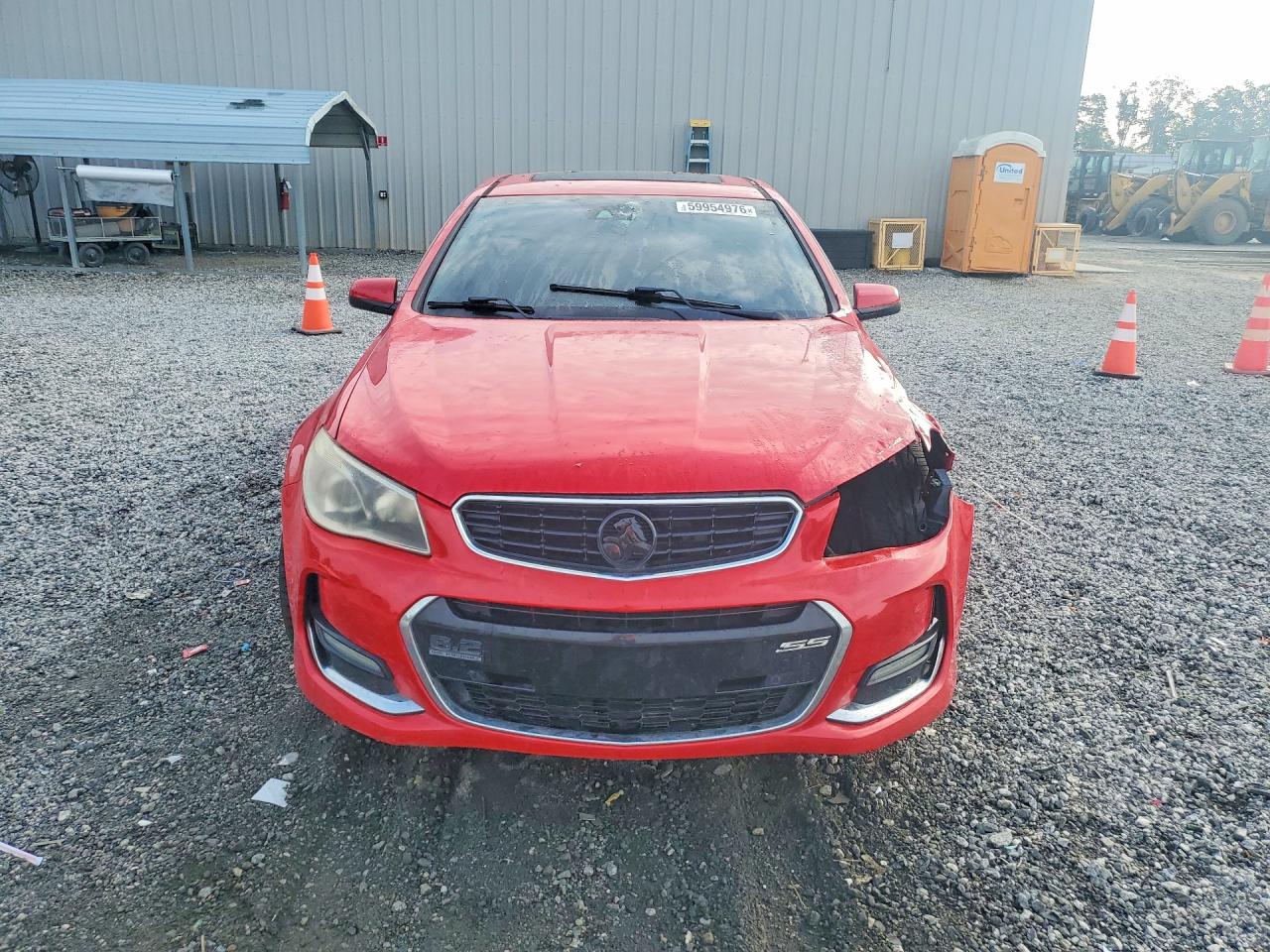 2014 Chevrolet Ss Красный vin: 6G3F15RW2EL940143