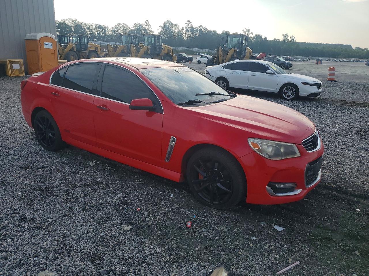 2014 Chevrolet Ss Красный vin: 6G3F15RW2EL940143