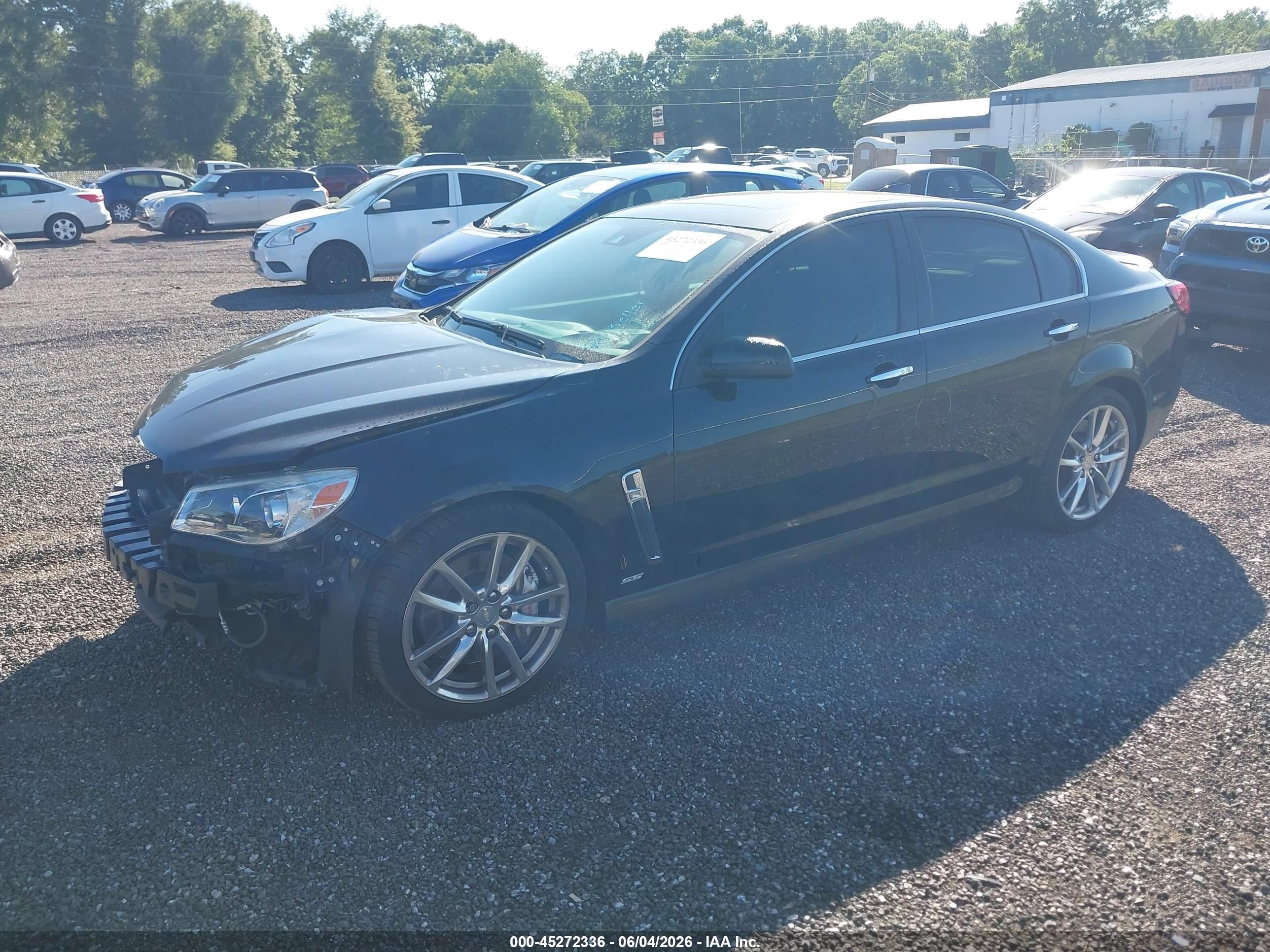 2015 Chevrolet Ss   Black vin: 6G3F15RW2FL125099