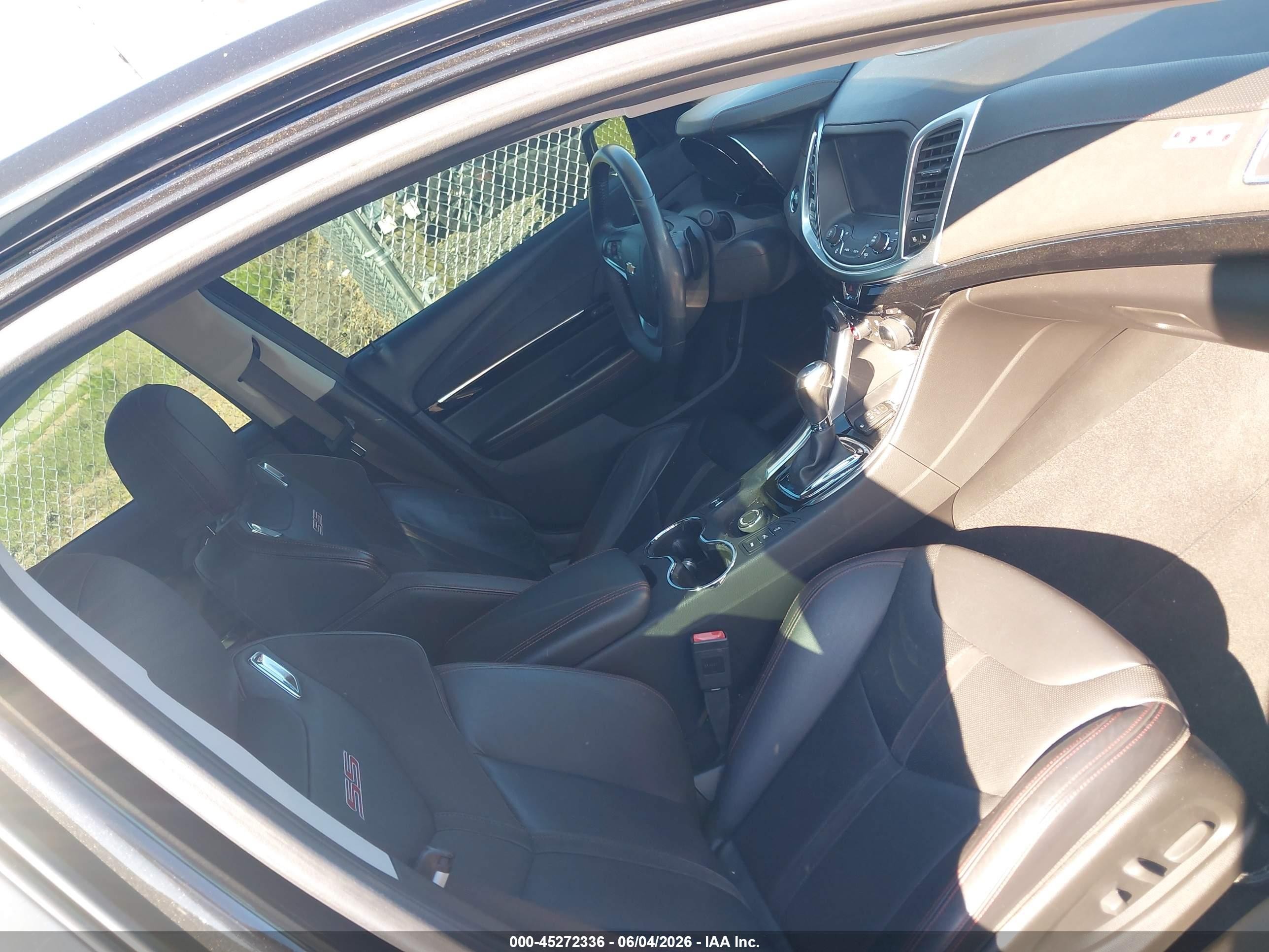 2015 Chevrolet Ss   Black vin: 6G3F15RW2FL125099
