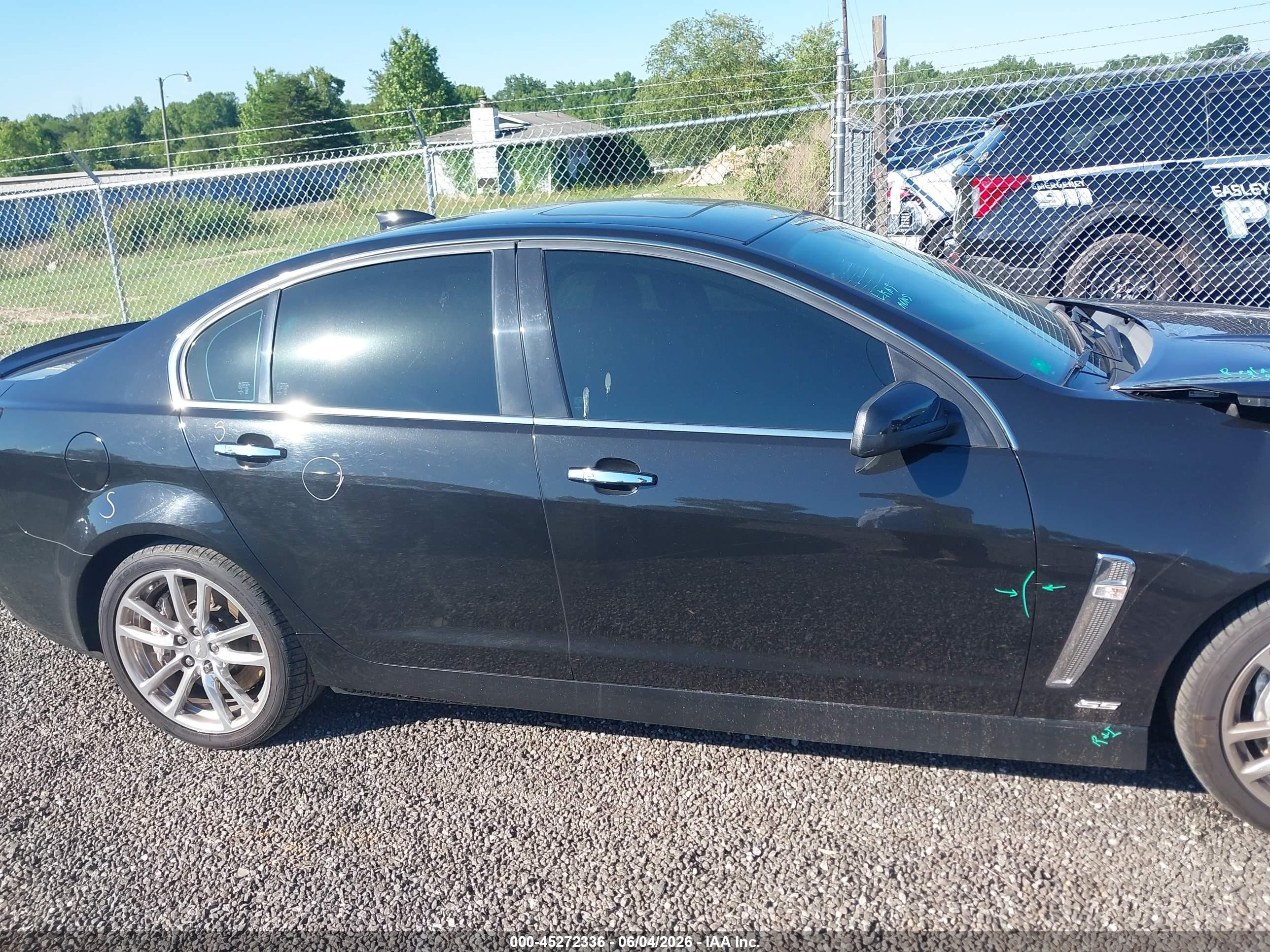2015 Chevrolet Ss   Black vin: 6G3F15RW2FL125099