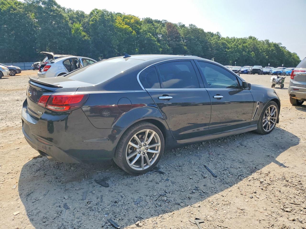 2014 Chevrolet Ss Black vin: 6G3F15RW3EL945187