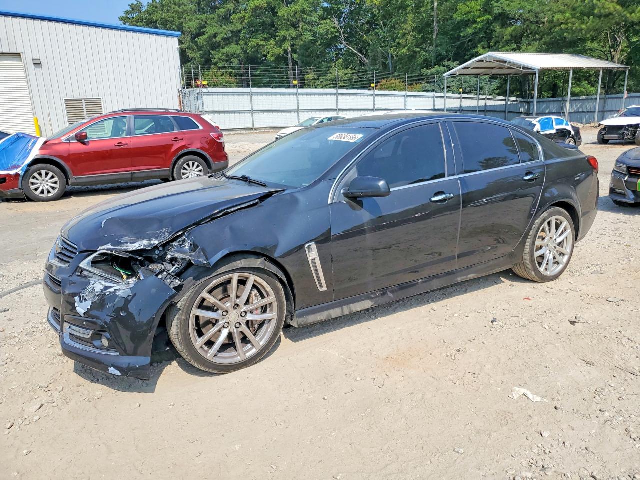 2014 Chevrolet Ss Black vin: 6G3F15RW3EL945187