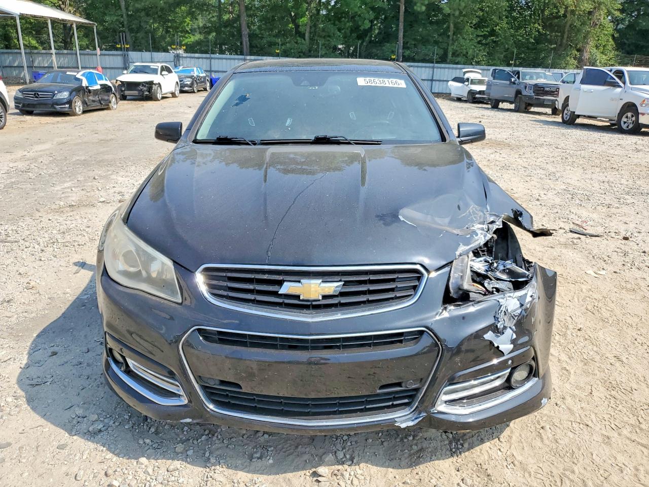 2014 Chevrolet Ss Black vin: 6G3F15RW3EL945187