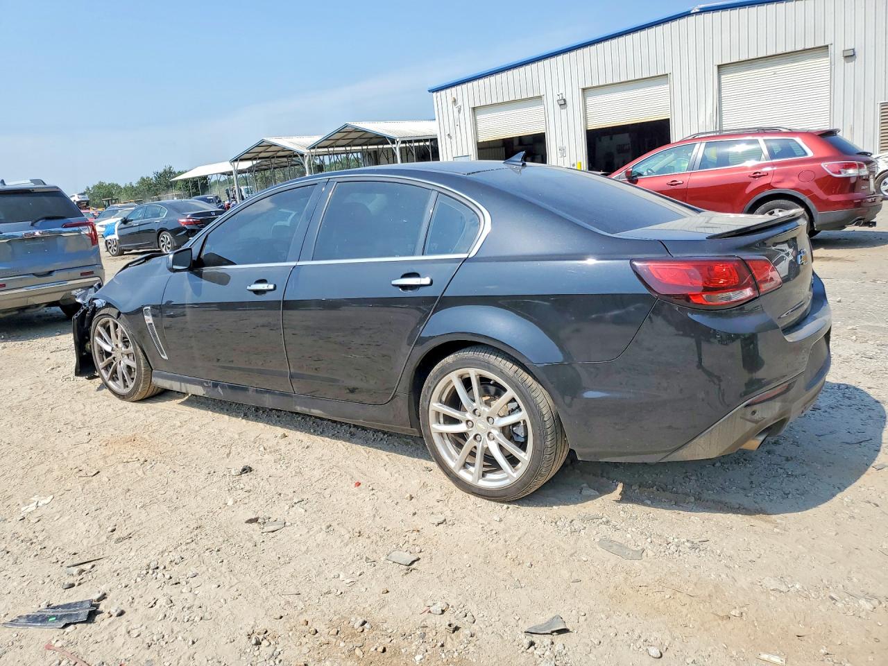 2014 Chevrolet Ss Black vin: 6G3F15RW3EL945187