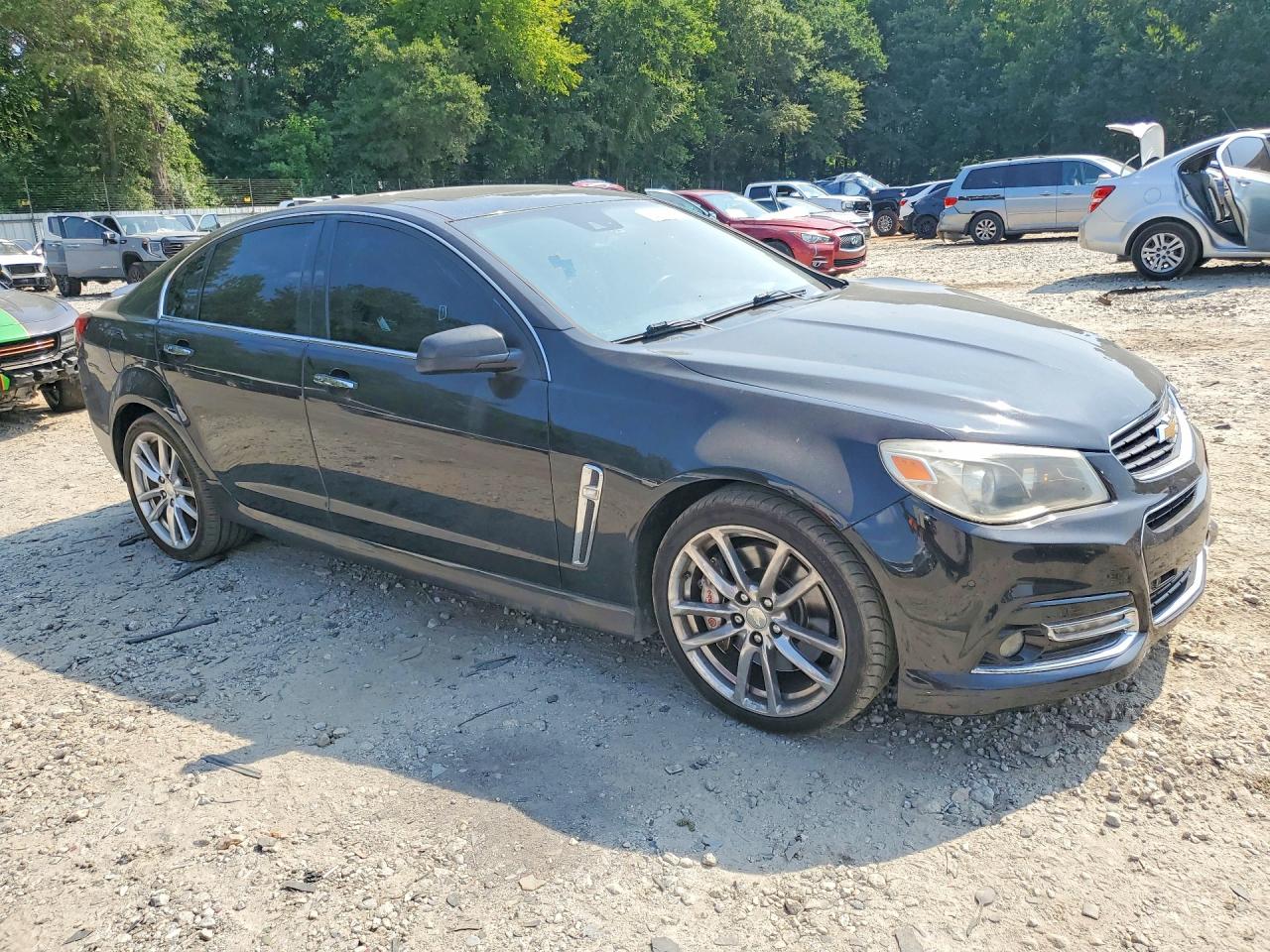 2014 Chevrolet Ss Black vin: 6G3F15RW3EL945187