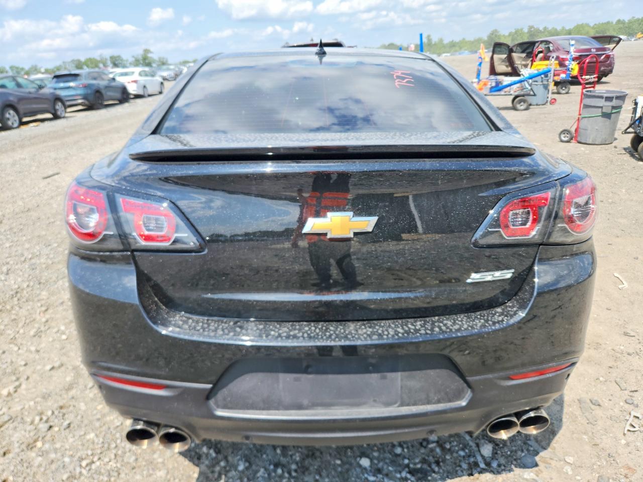 2014 Chevrolet Ss Черный vin: 6G3F15RW5EL928388
