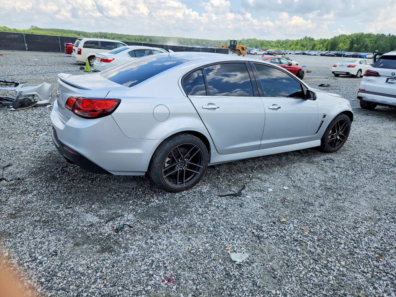 2014 Chevrolet Ss Silver vin: 6G3F15RW5EL950696
