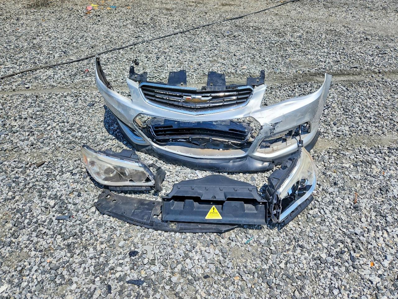 2014 Chevrolet Ss Silver vin: 6G3F15RW5EL950696
