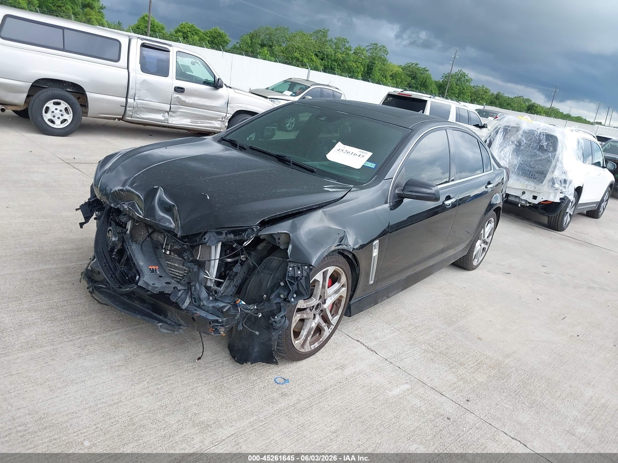 2014 Chevrolet Ss   Black vin: 6G3F15RW5EL950715