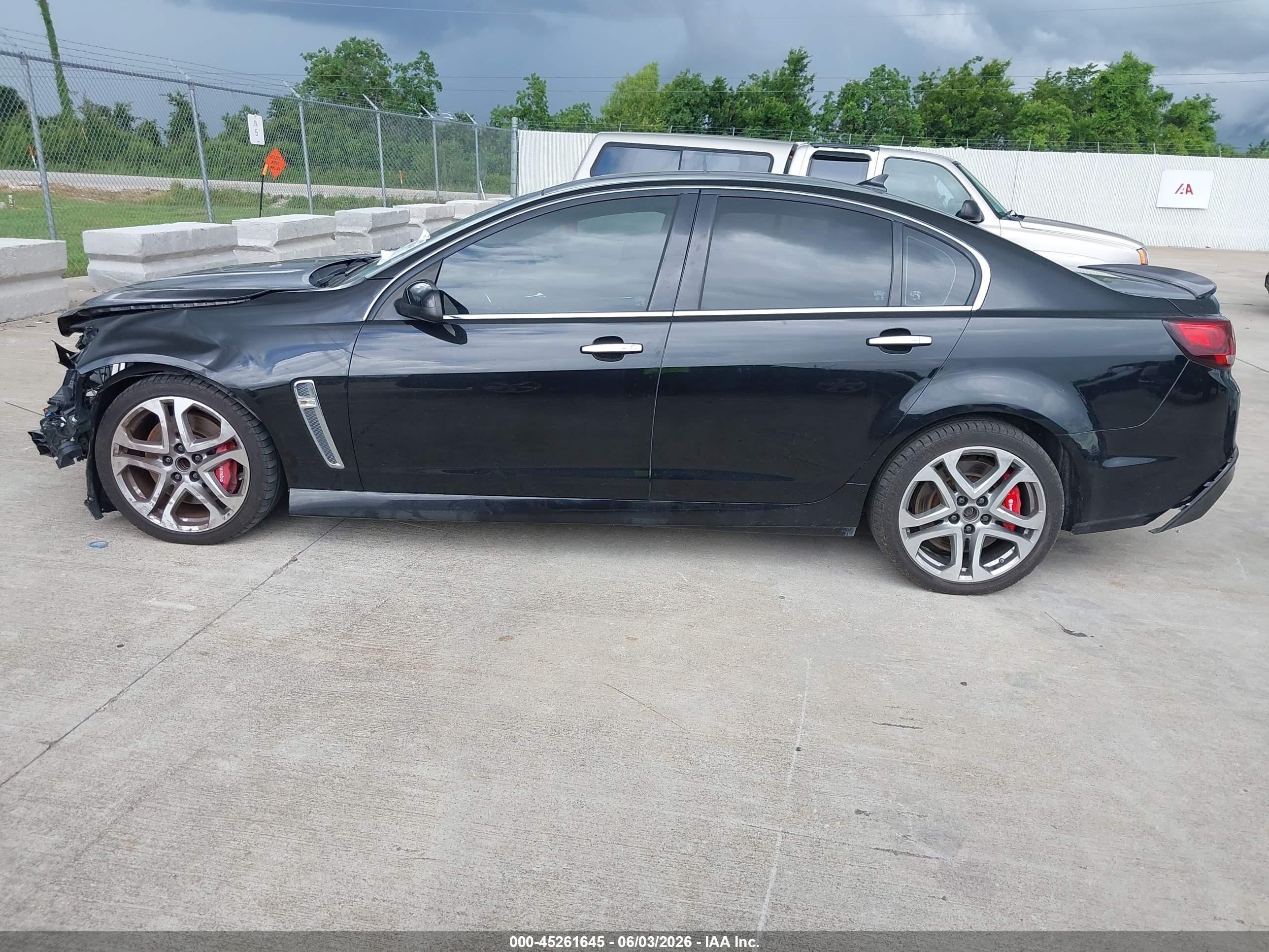 2014 Chevrolet Ss   Black vin: 6G3F15RW5EL950715