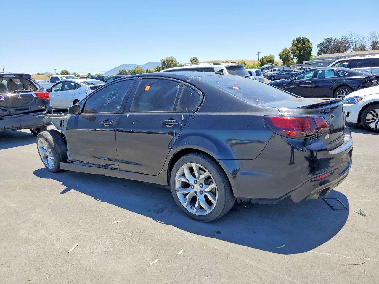 2014 Chevrolet Ss Black vin: 6G3F15RW6EL935043