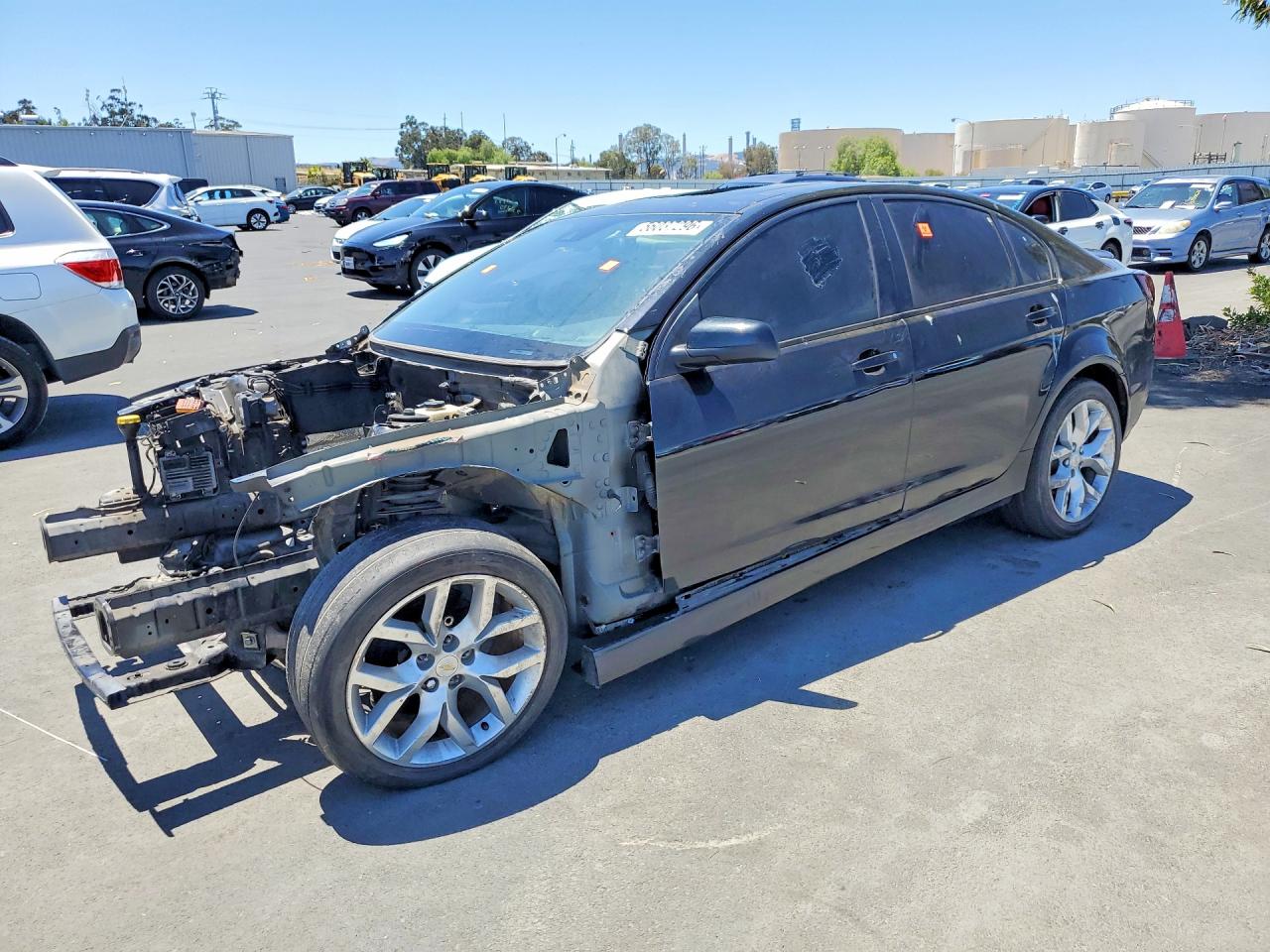 2014 Chevrolet Ss Black vin: 6G3F15RW6EL935043