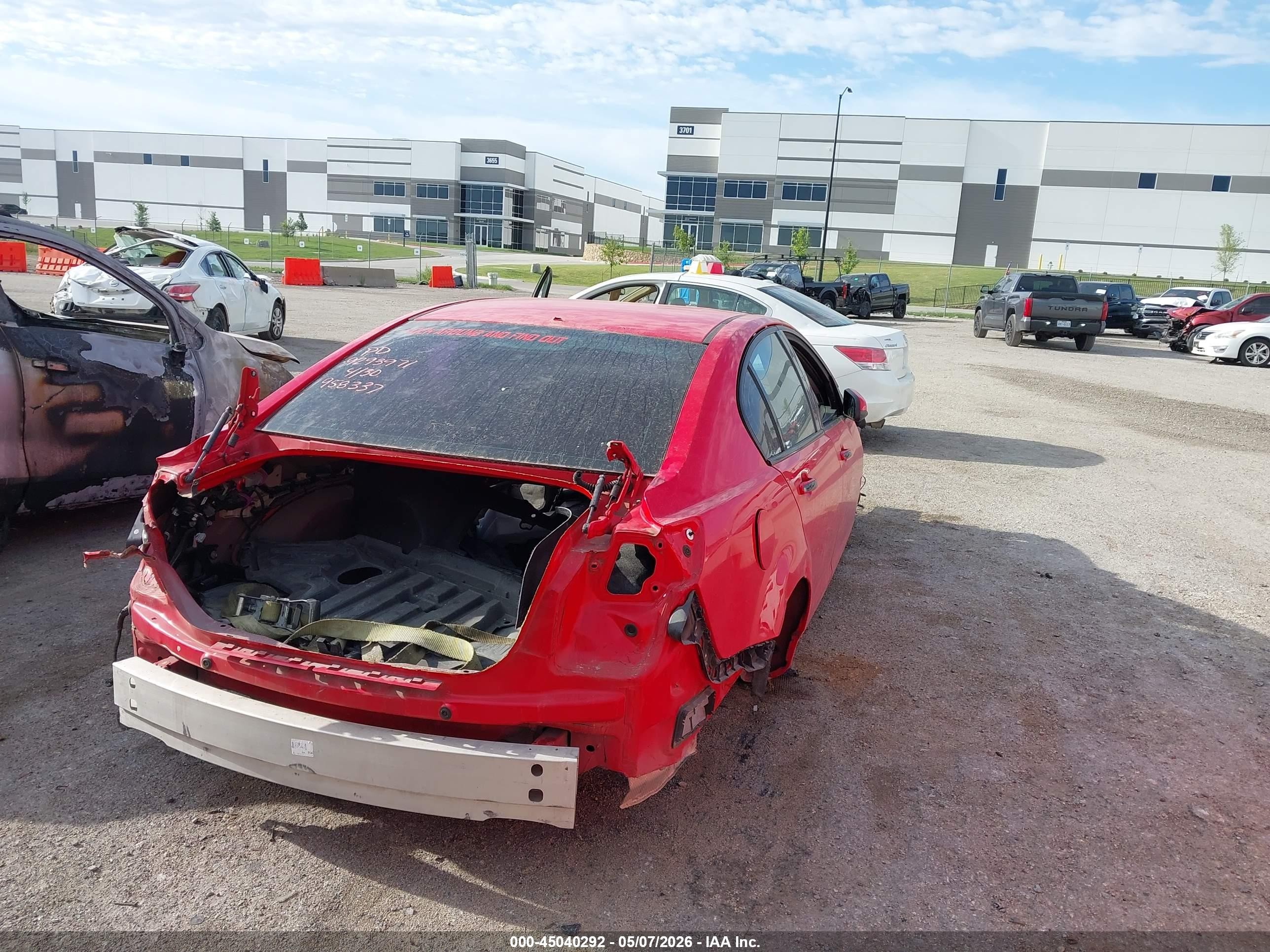2014 Chevrolet Ss   Red vin: 6G3F15RW6EL958337