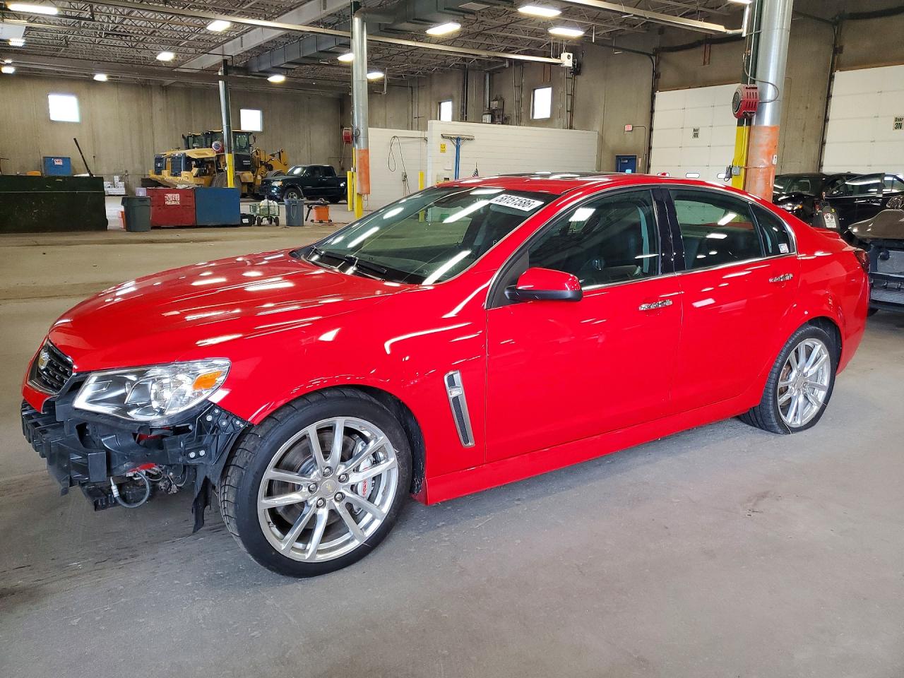 2014 Chevrolet Ss Red vin: 6G3F15RW6EL962873