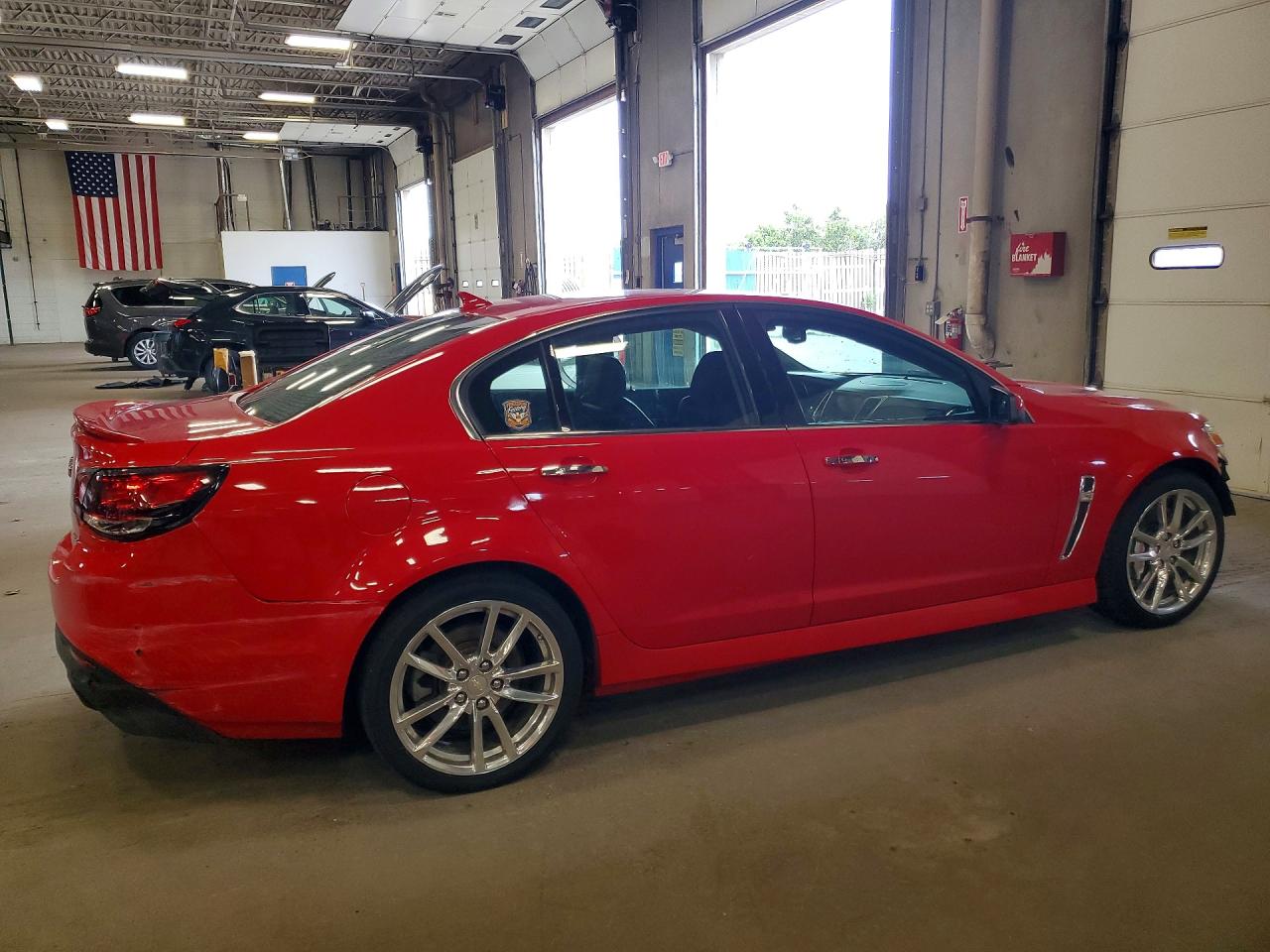 2014 Chevrolet Ss Red vin: 6G3F15RW6EL962873