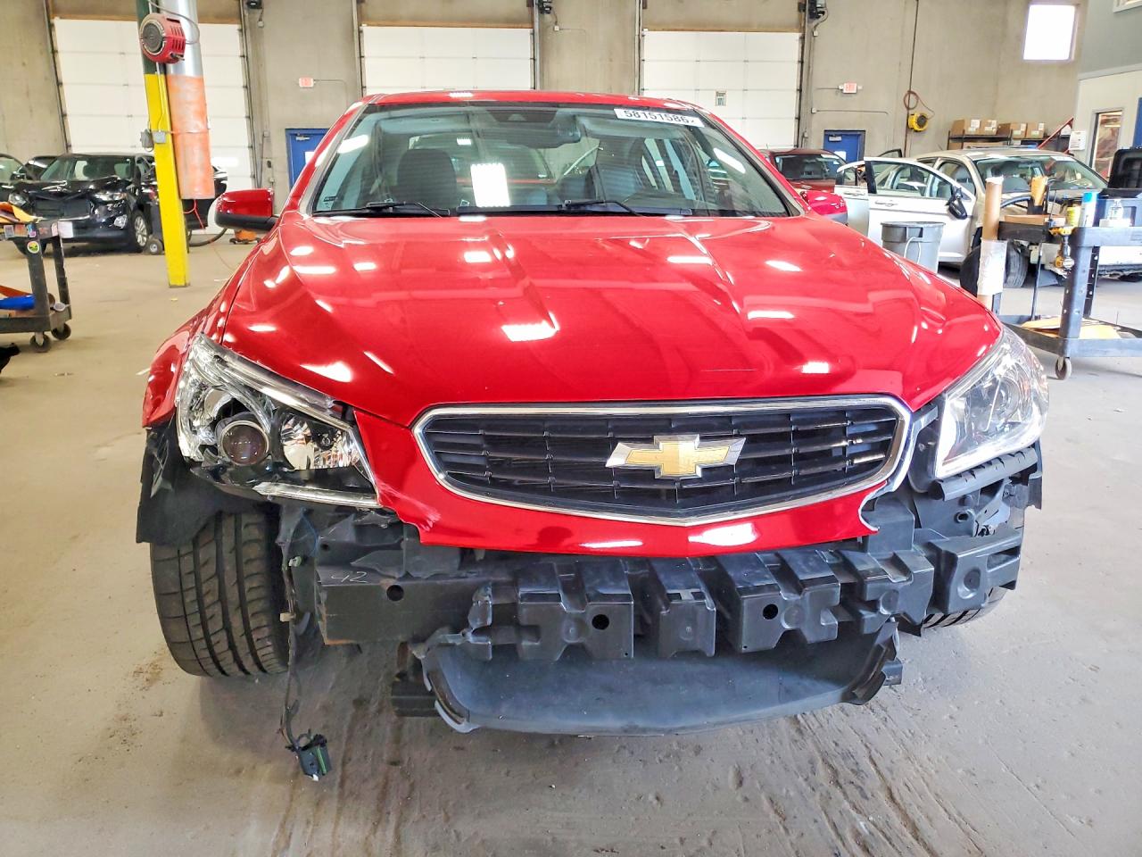 2014 Chevrolet Ss Red vin: 6G3F15RW6EL962873