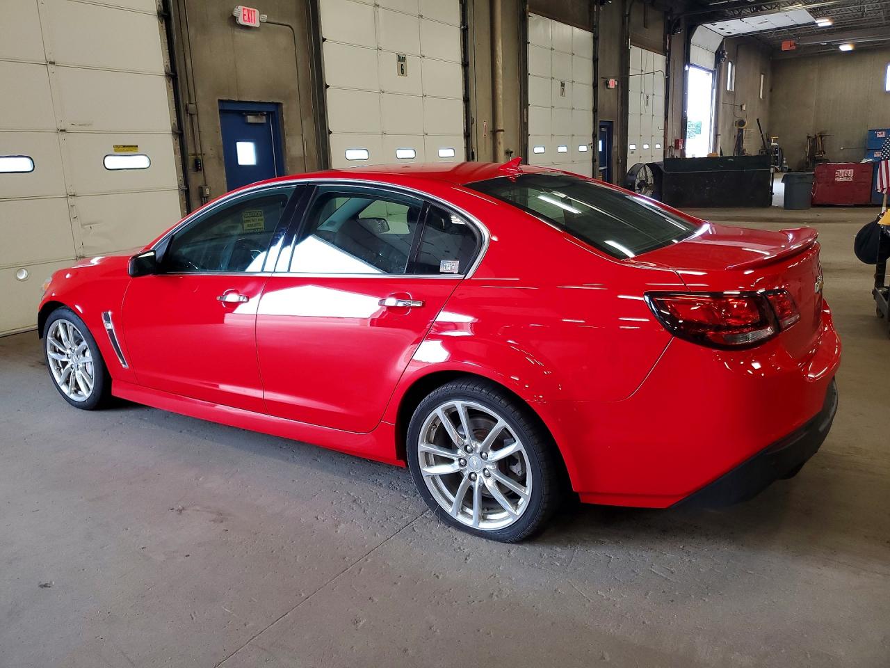 2014 Chevrolet Ss Red vin: 6G3F15RW6EL962873