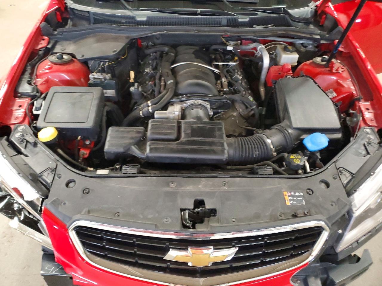 2014 Chevrolet Ss Red vin: 6G3F15RW6EL962873