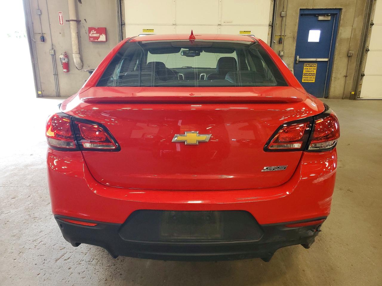 2014 Chevrolet Ss Red vin: 6G3F15RW6EL962873