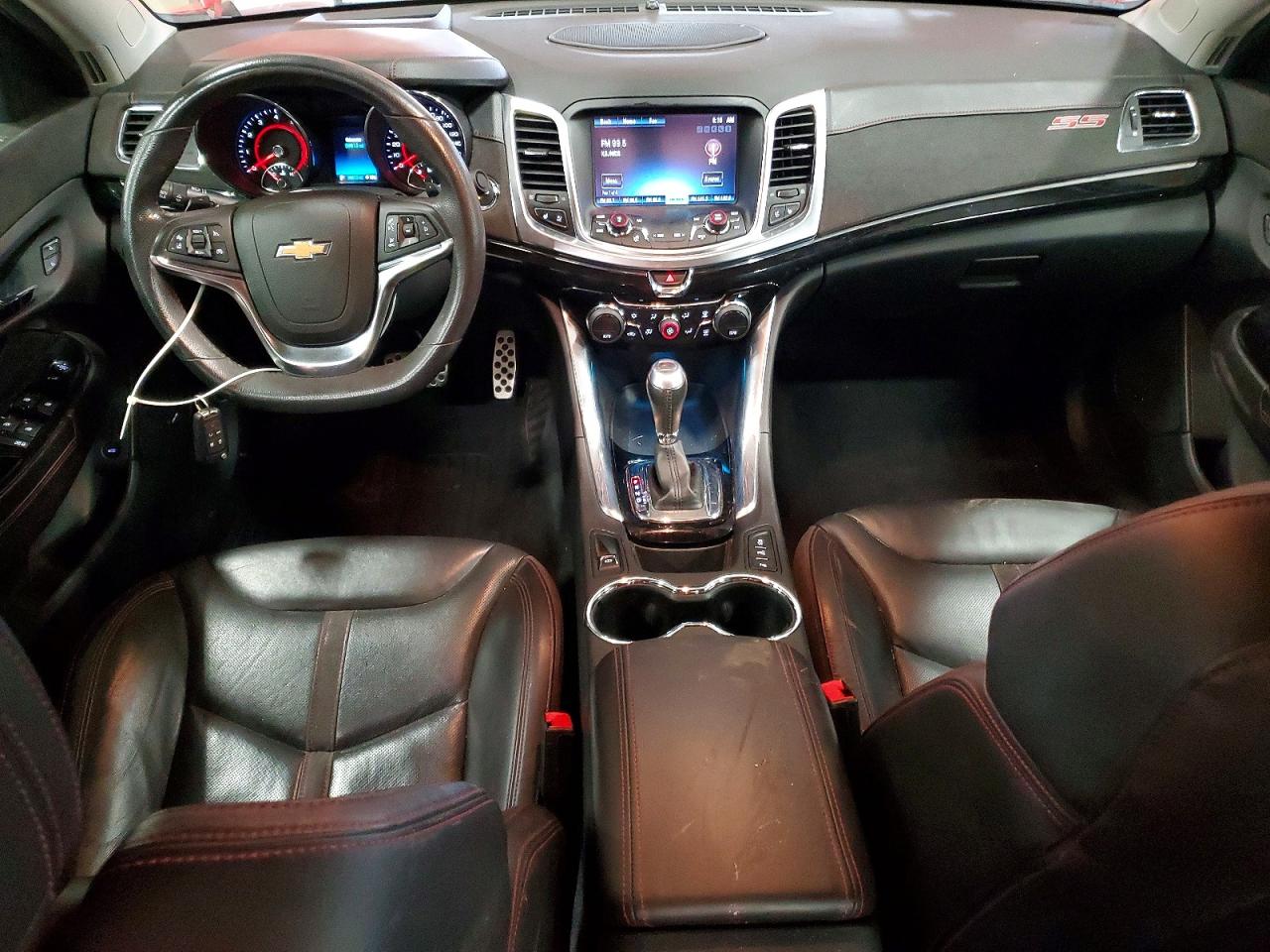 2014 Chevrolet Ss Red vin: 6G3F15RW6EL962873