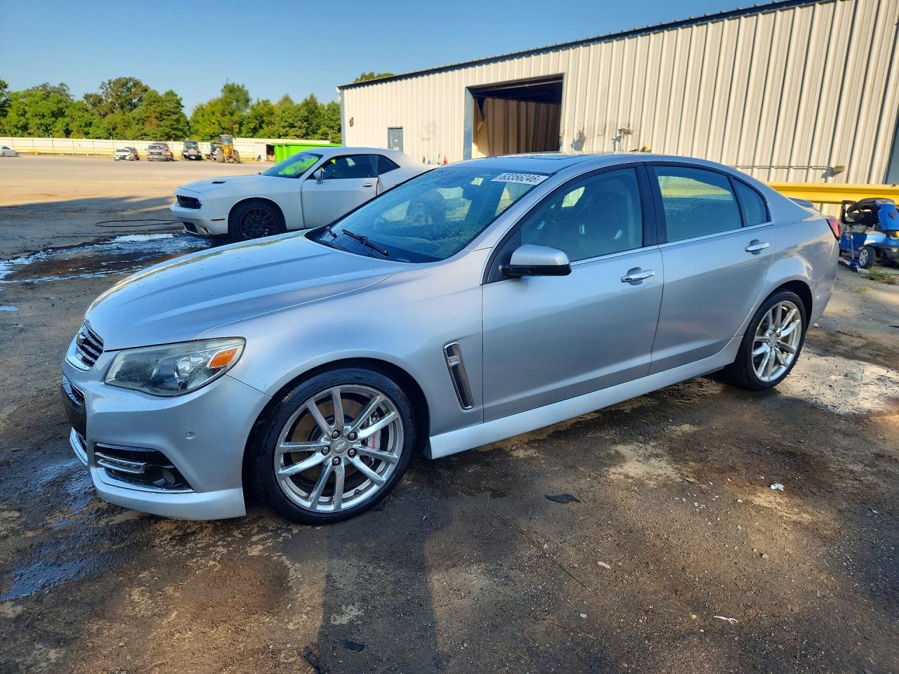 2014 Chevrolet Ss Серебряный vin: 6G3F15RW6EL967524