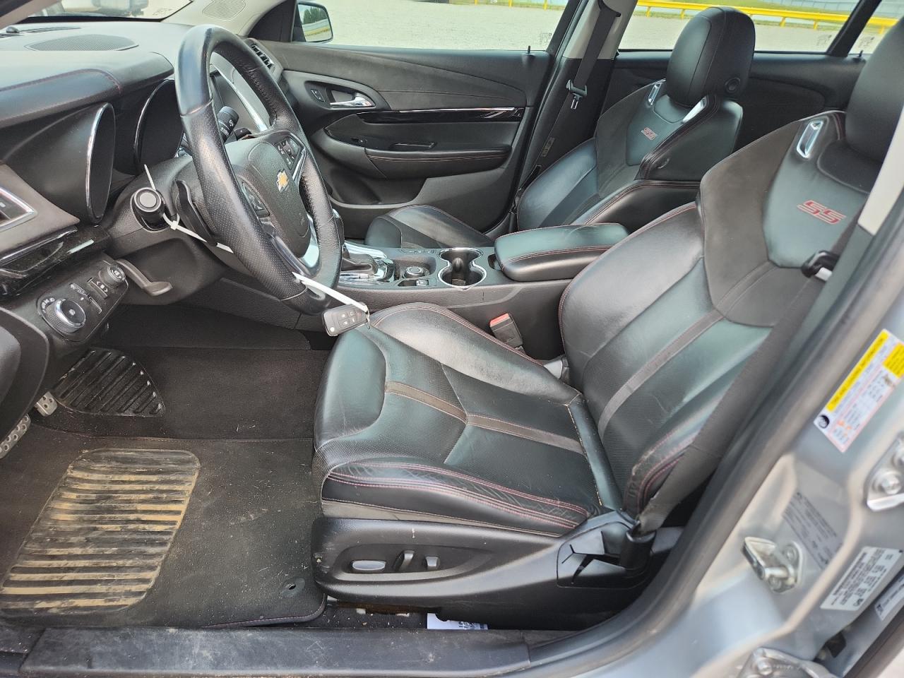 2015 Chevrolet Ss Silver vin: 6G3F15RW6FL107513