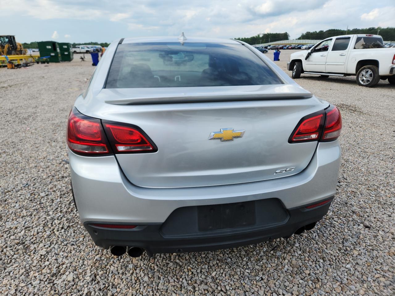 2015 Chevrolet Ss Silver vin: 6G3F15RW6FL107513