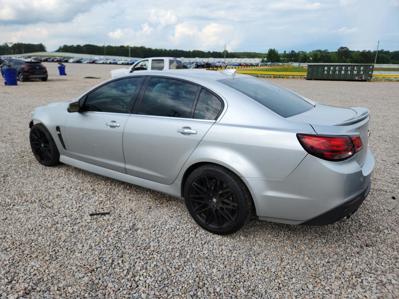 2015 Chevrolet Ss Silver vin: 6G3F15RW6FL107513