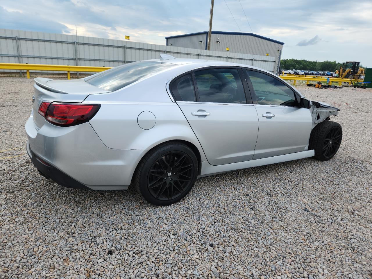 2015 Chevrolet Ss Silver vin: 6G3F15RW6FL107513