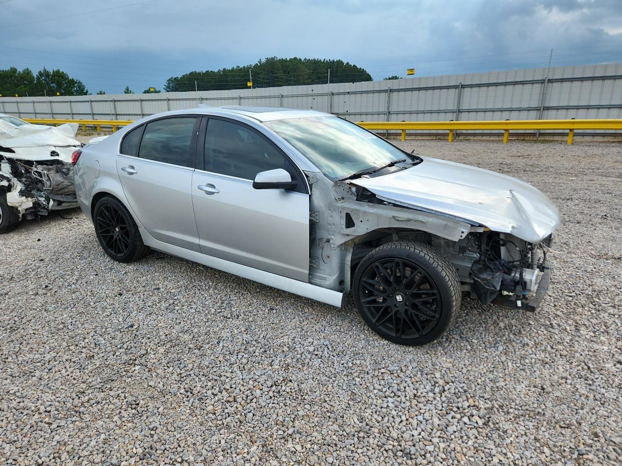 2015 Chevrolet Ss Silver vin: 6G3F15RW6FL107513