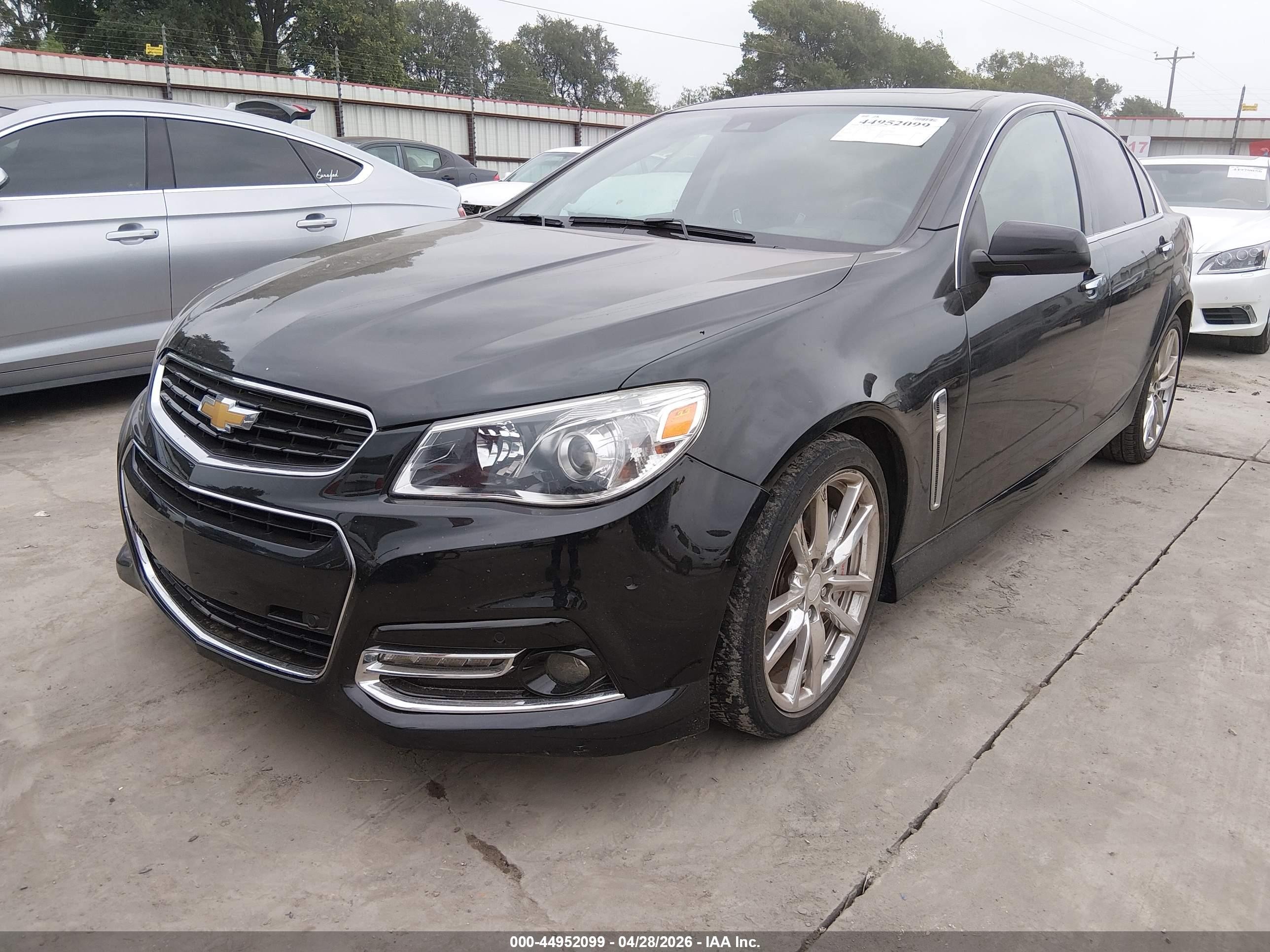 2014 Chevrolet Ss   Black vin: 6G3F15RW7EL928361