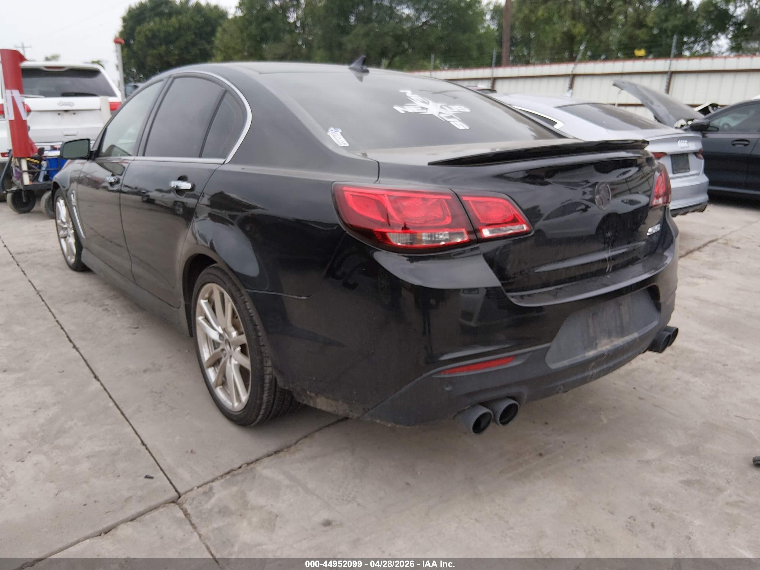 2014 Chevrolet Ss   Black vin: 6G3F15RW7EL928361