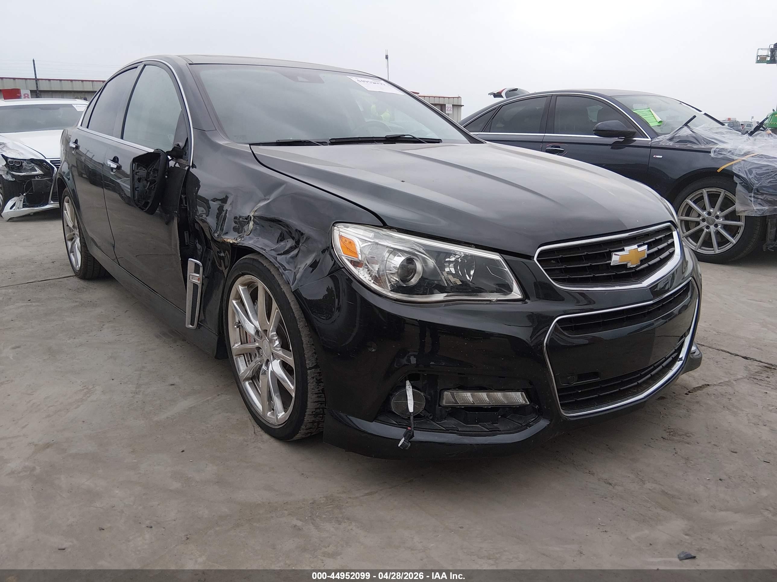 2014 Chevrolet Ss   Black vin: 6G3F15RW7EL928361