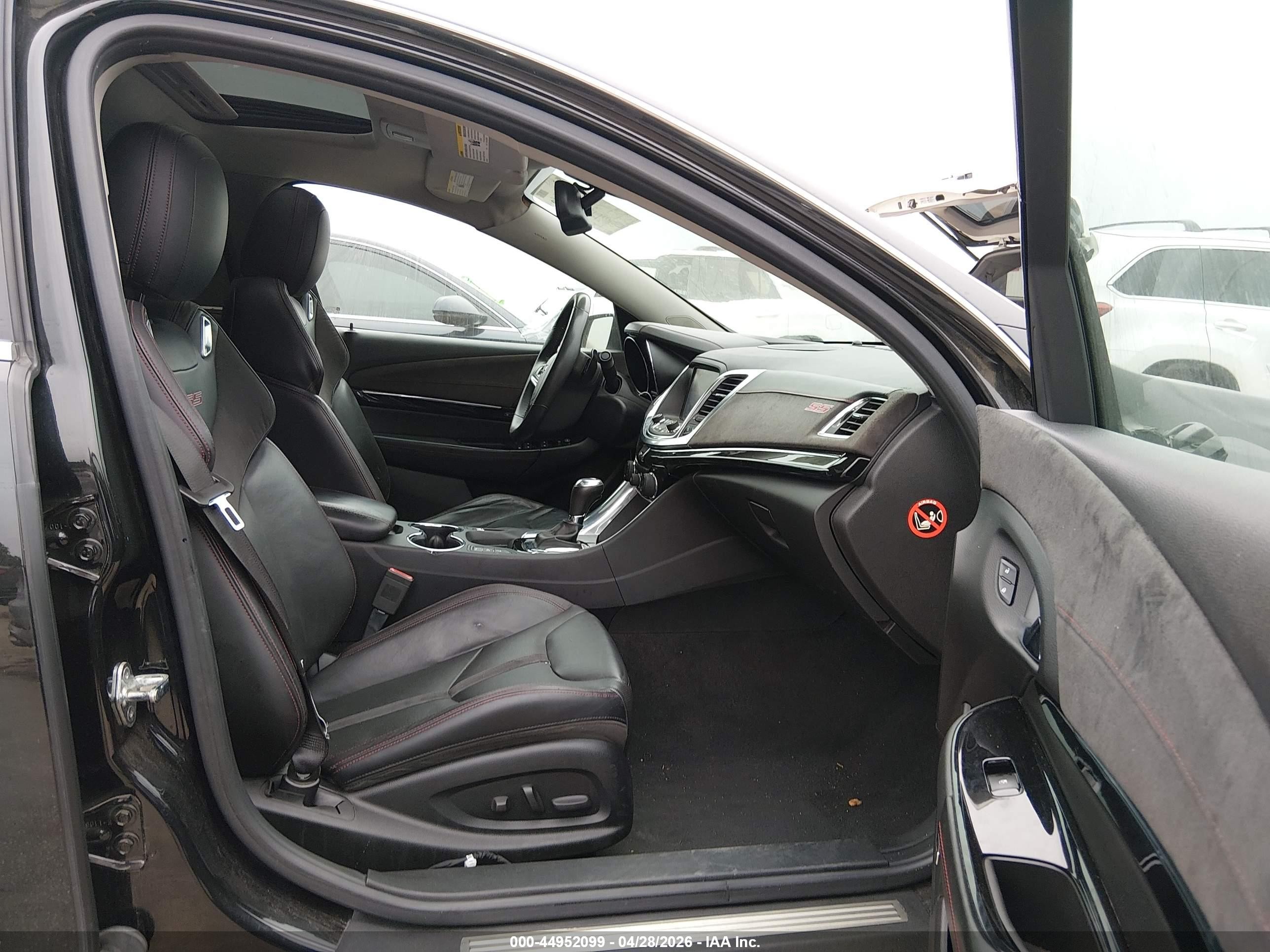 2014 Chevrolet Ss   Black vin: 6G3F15RW7EL928361