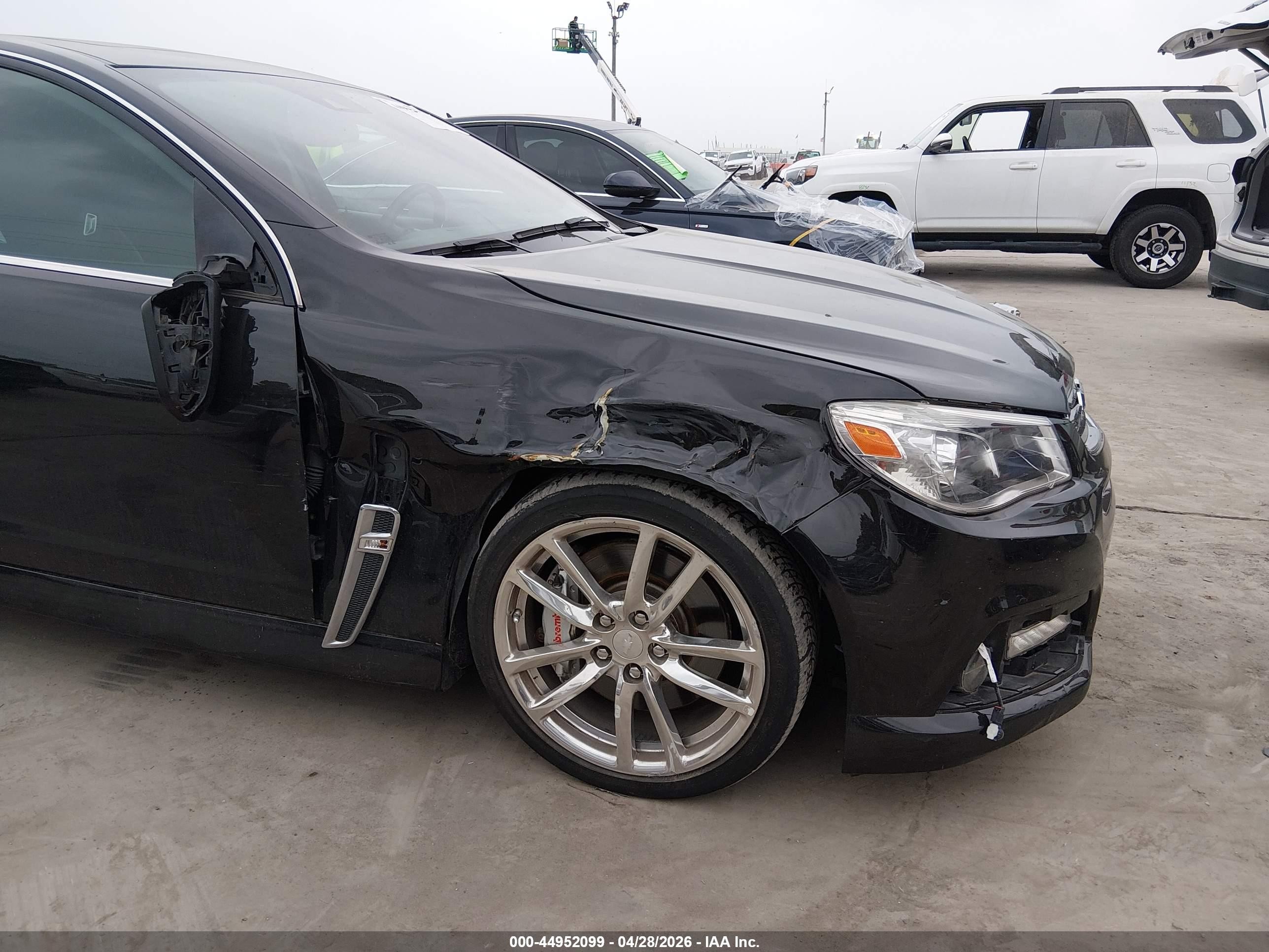 2014 Chevrolet Ss   Black vin: 6G3F15RW7EL928361