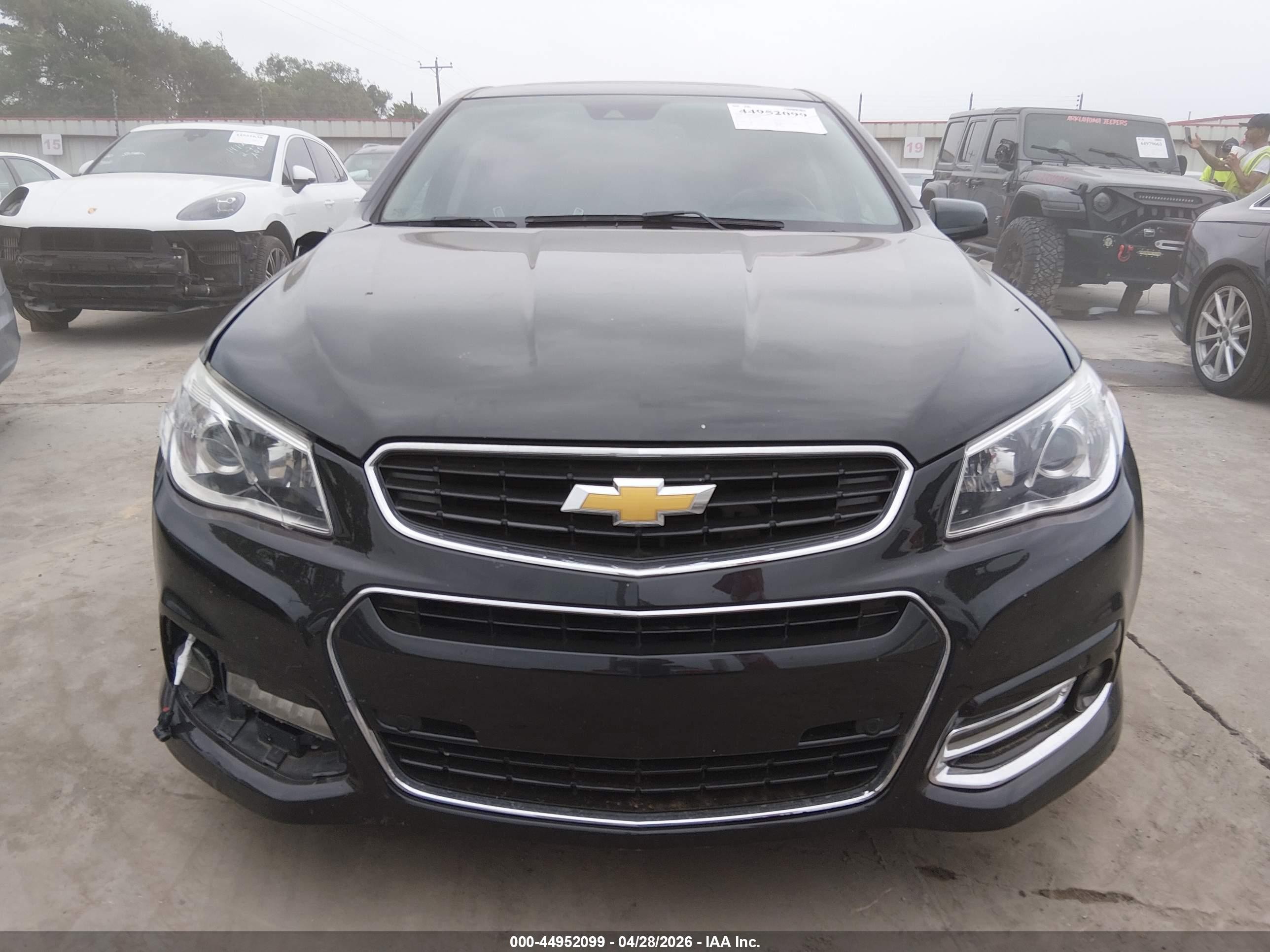 2014 Chevrolet Ss   Black vin: 6G3F15RW7EL928361