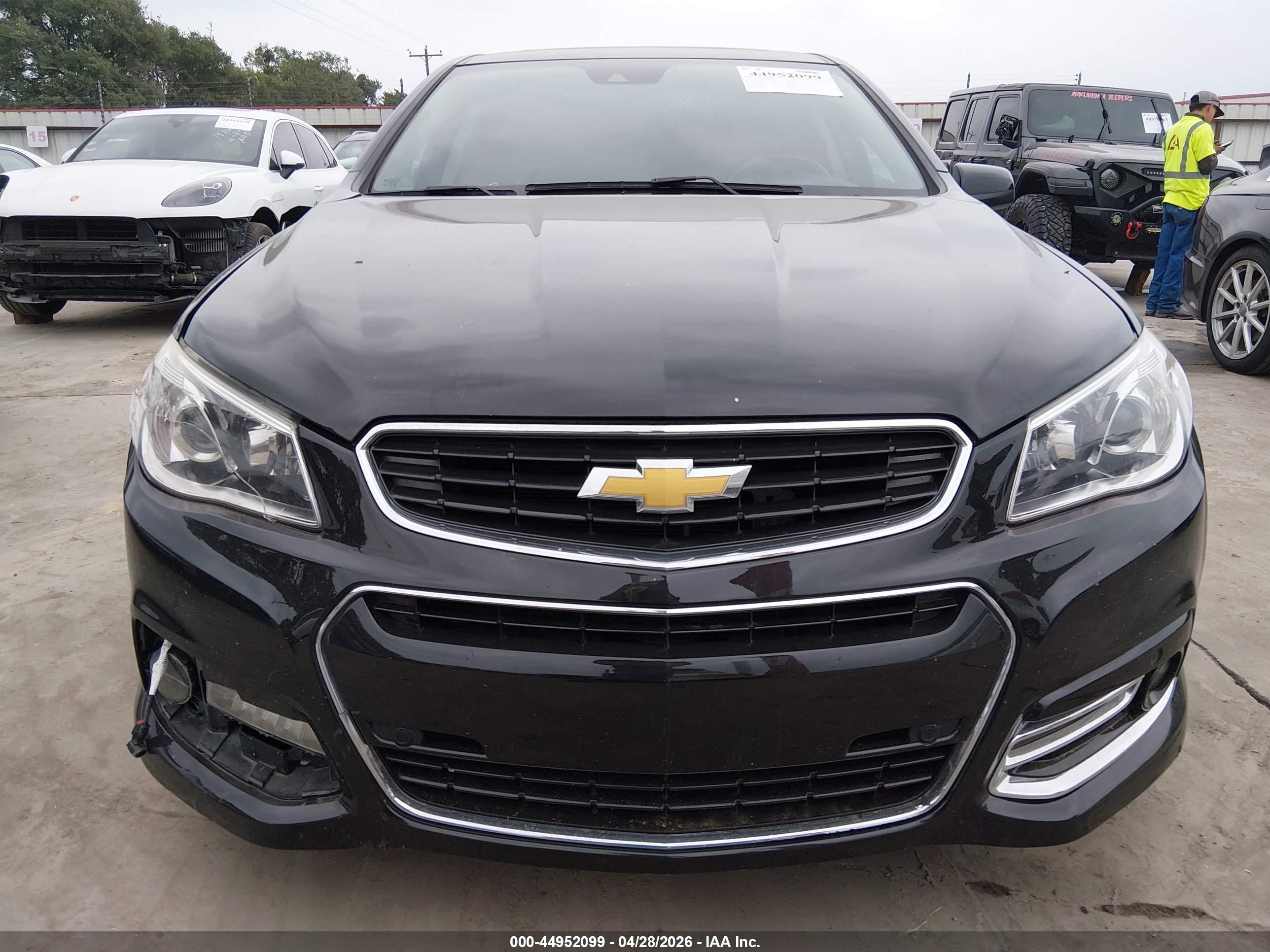 2014 Chevrolet Ss   Black vin: 6G3F15RW7EL928361