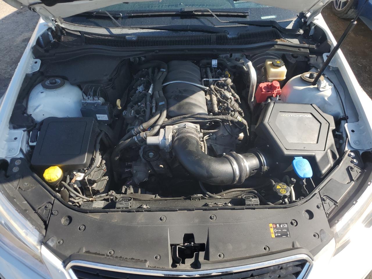 2014 Chevrolet Ss White vin: 6G3F15RW7EL962848