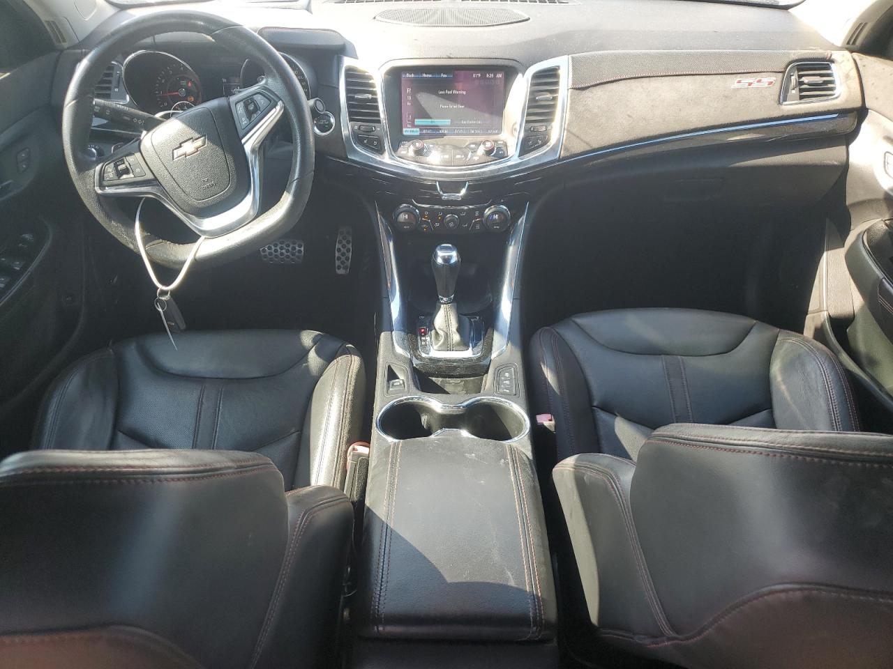 2014 Chevrolet Ss White vin: 6G3F15RW7EL962848