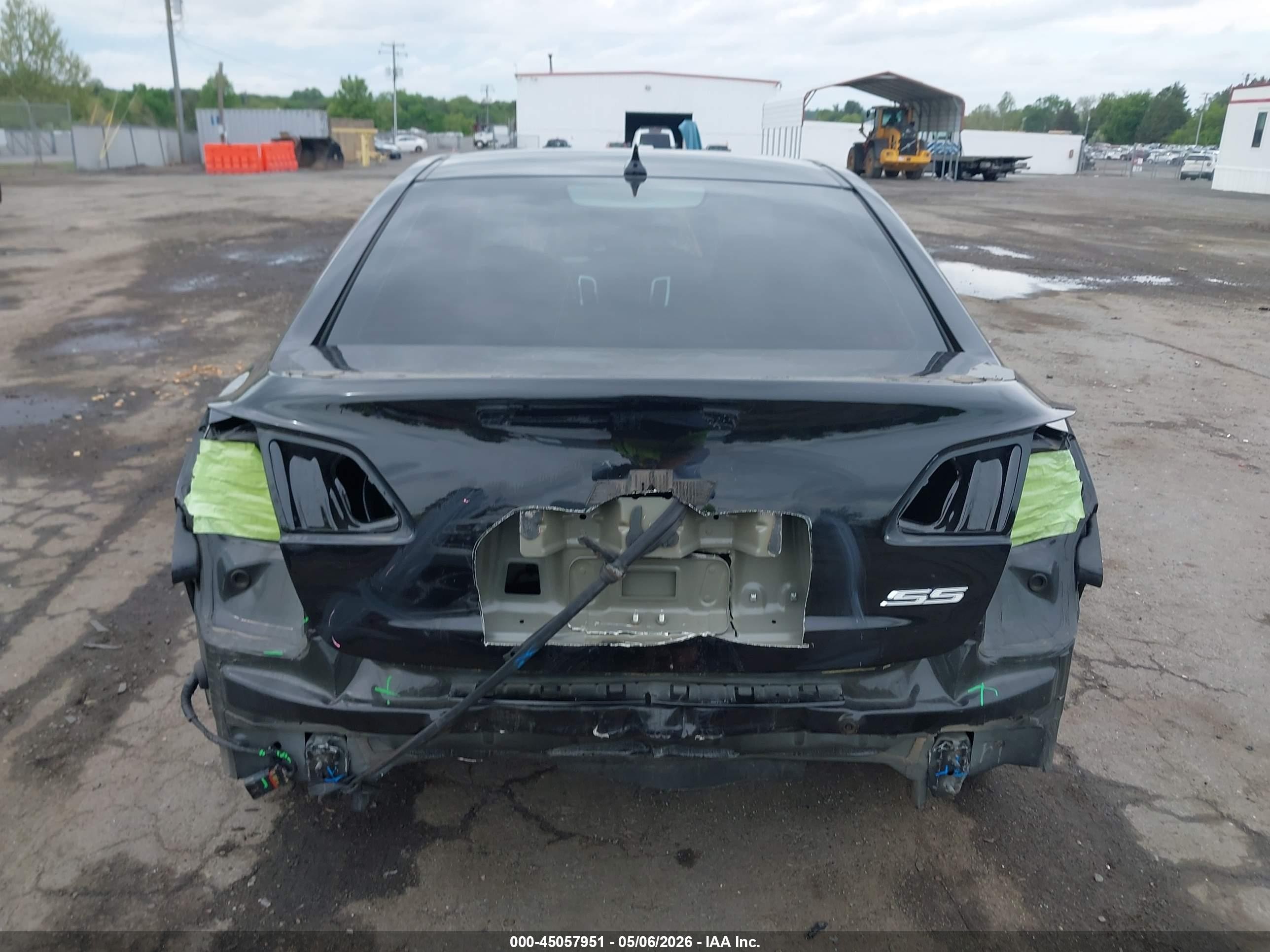 2014 Chevrolet Ss   Black vin: 6G3F15RW8EL928160