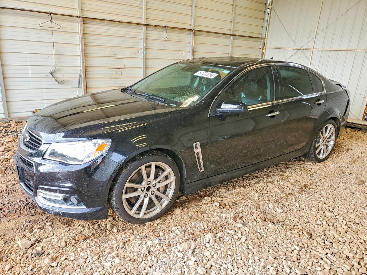 2014 Chevrolet Ss Black vin: 6G3F15RW8EL933200