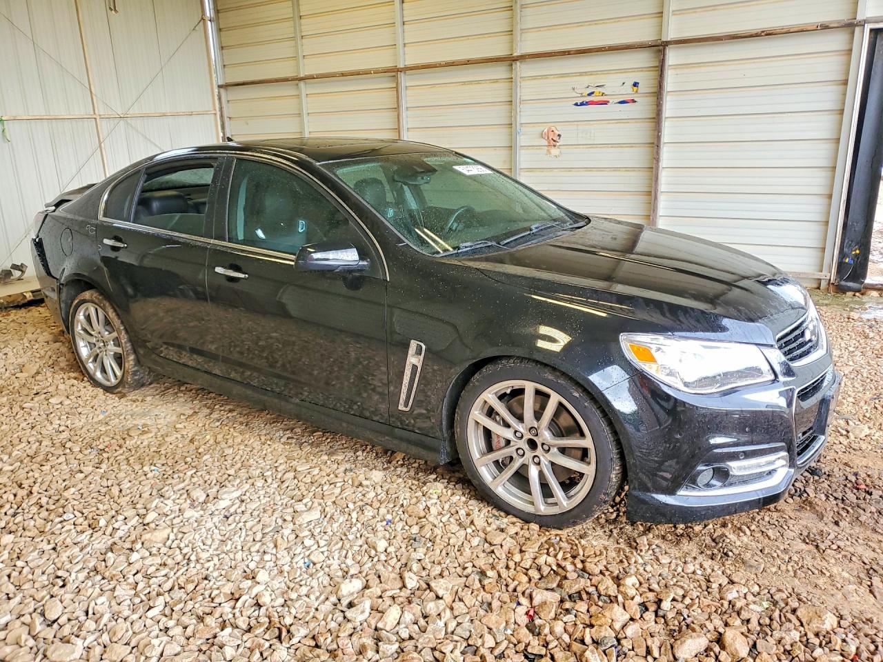 2014 Chevrolet Ss Black vin: 6G3F15RW8EL933200