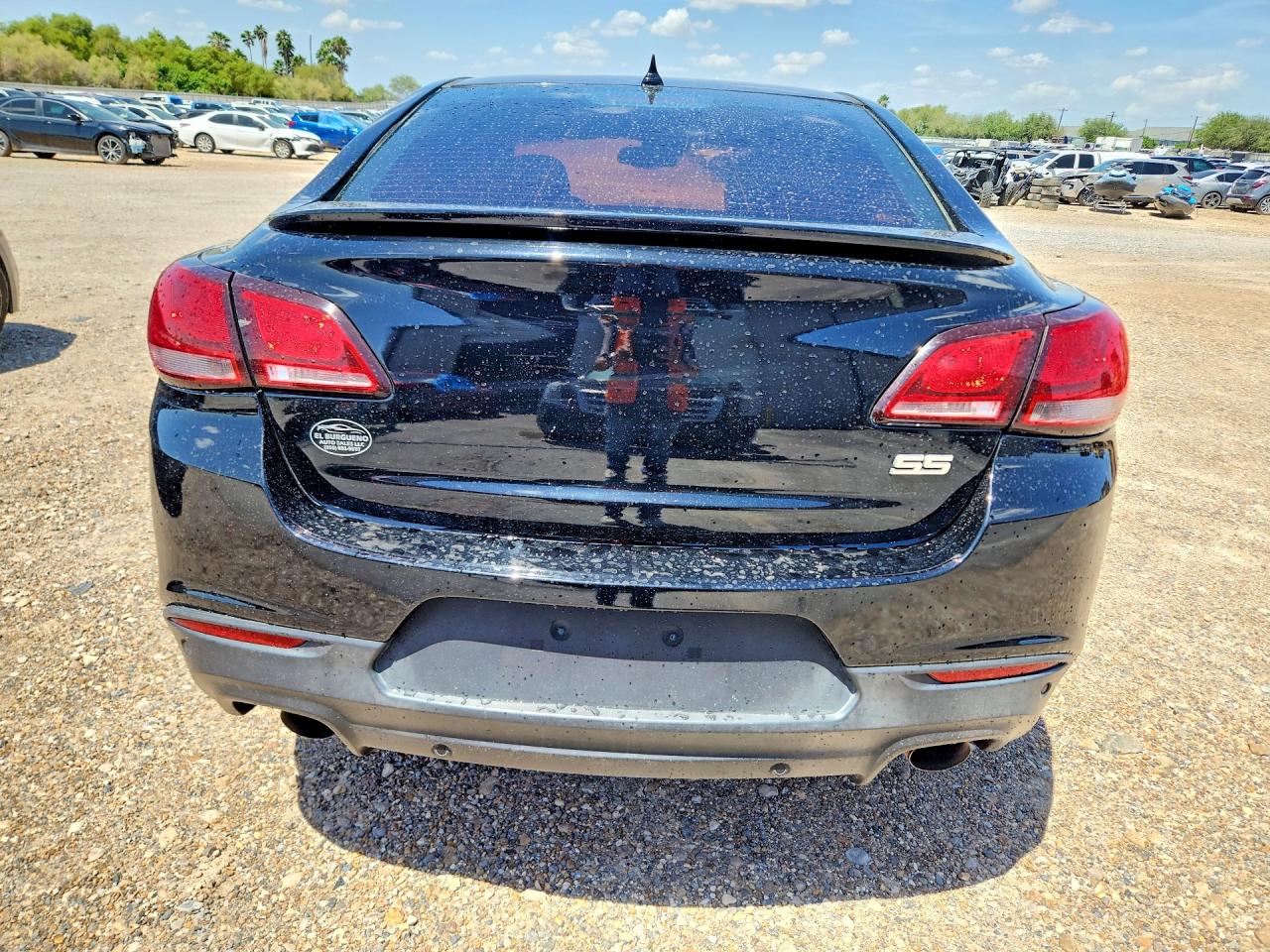 2014 Chevrolet Ss Black vin: 6G3F15RW9EL938504