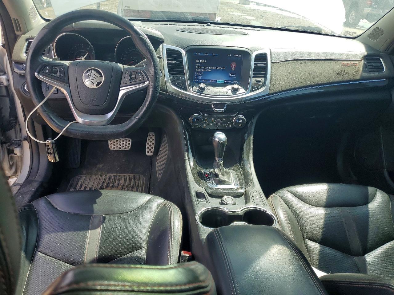 2015 Chevrolet Ss Silver vin: 6G3F15RW9FL105240