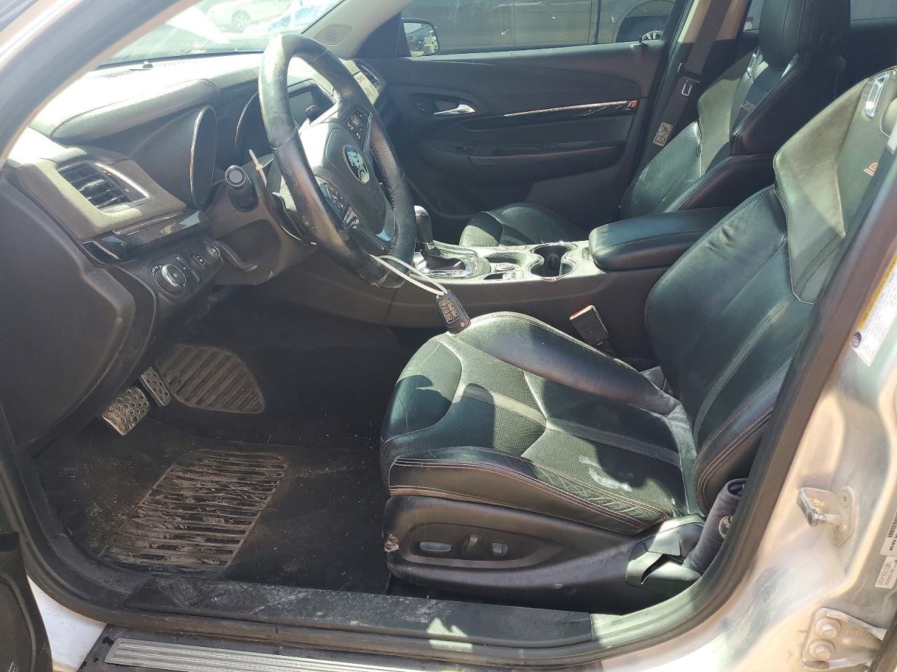 2015 Chevrolet Ss Silver vin: 6G3F15RW9FL105240