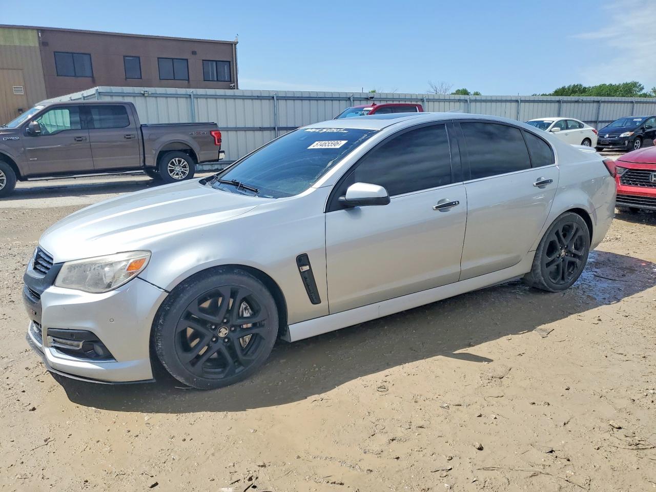 2015 Chevrolet Ss Silver vin: 6G3F15RW9FL105240